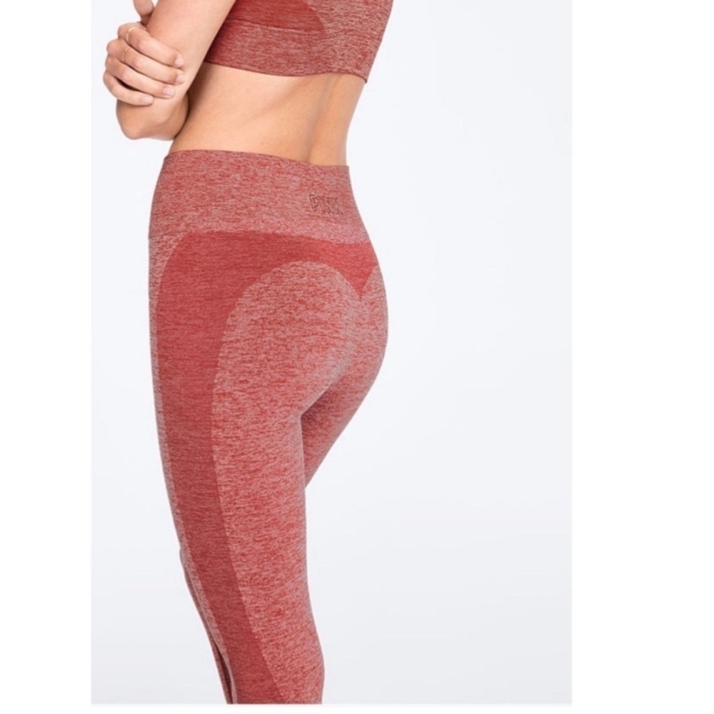 PINK Victoria Secret Seamless Workout‎ Tights High Waisted Leggings Size Small